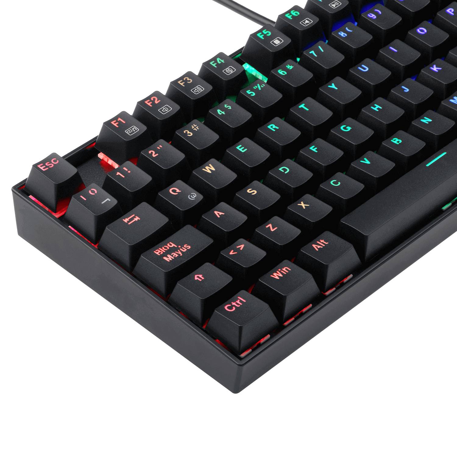 Pack Redragon Teclado Kumara K552 Blue Switch + Mouse Griffin M607 Negro - Bestmart