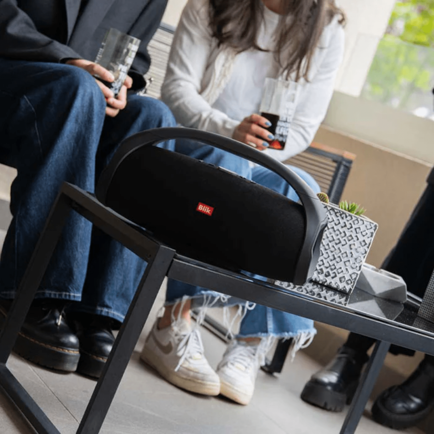 Parlante Bluetooth Blik Booster2 - Negro - Bestmart