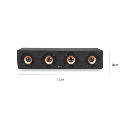 Parlante Bluetooth Blik Rockwood - Negro - Bestmart