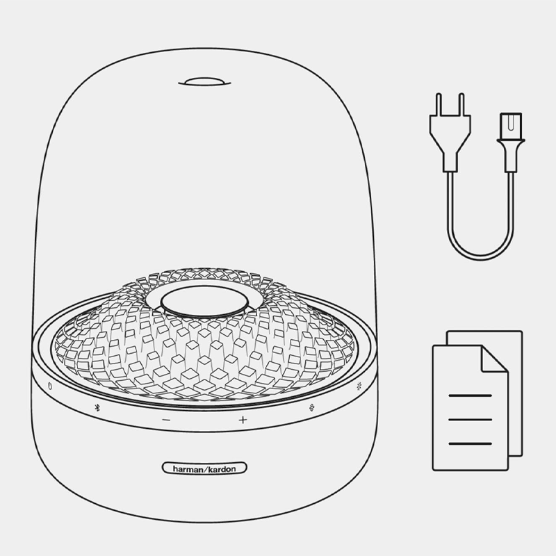 Parlante Bluetooth Harman Kardon Aura Studio 4 - Negro - Bestmart