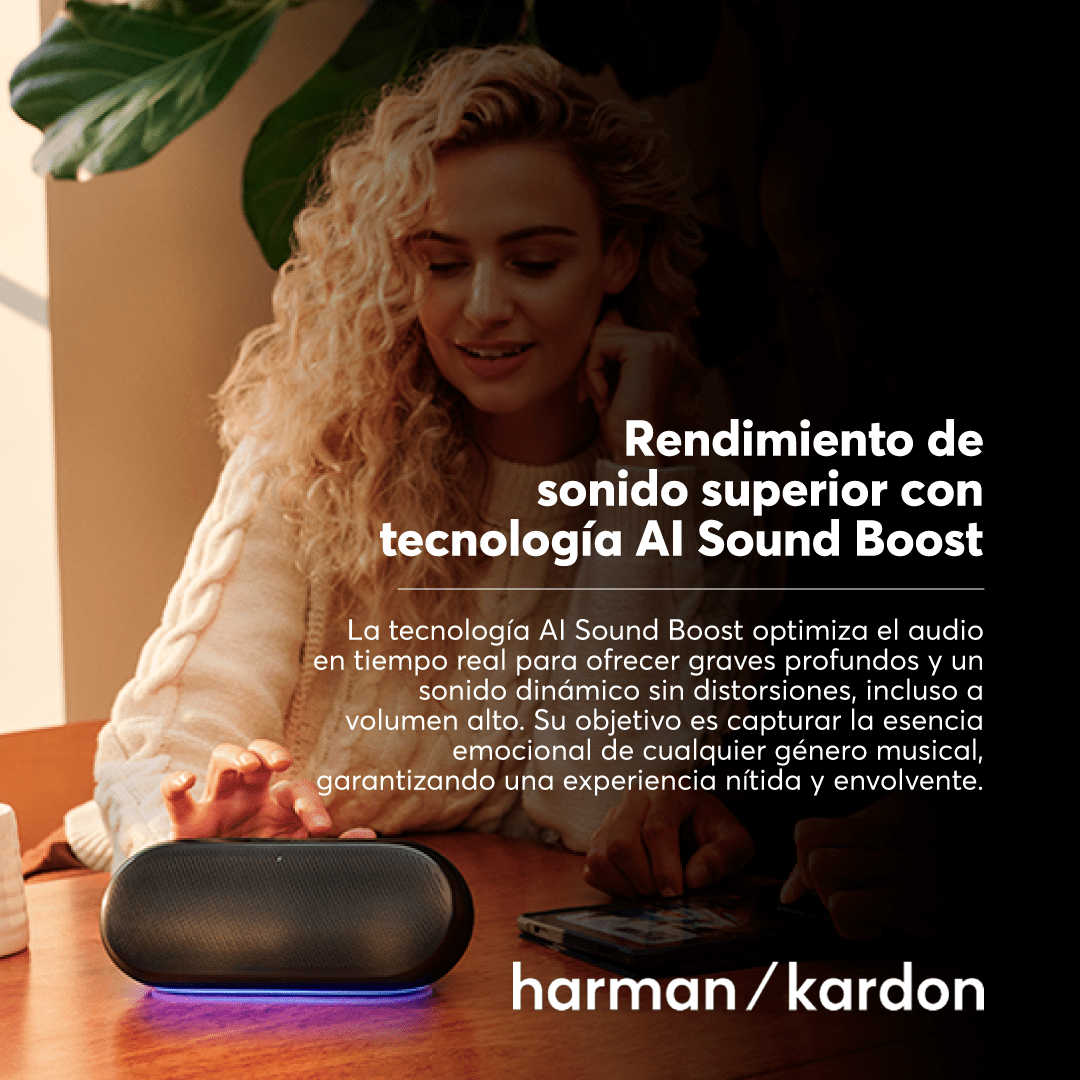 Parlante Bluetooth Harman Kardon Luna 2 - Negro - Bestmart