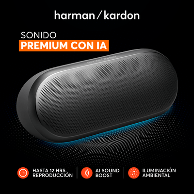 Parlante Bluetooth Harman Kardon Luna 2 - Negro - Bestmart