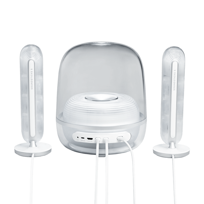 Parlante Bluetooth Harman Kardon SoundSticks 5 - Blanco - Bestmart