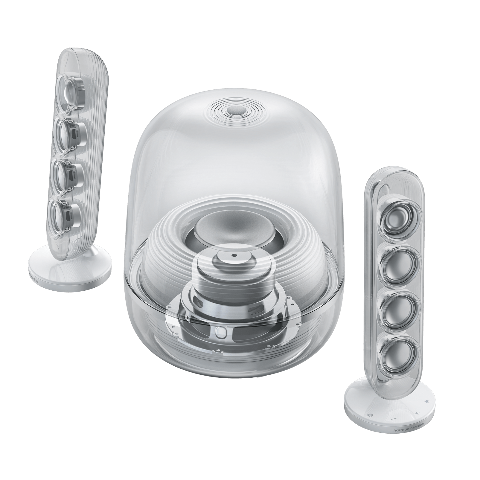 Parlante Bluetooth Harman Kardon SoundSticks 5 - Blanco - Bestmart