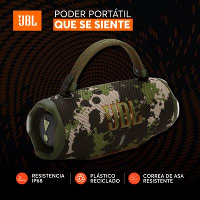 Parlante Bluetooth JBL Charge 6 Camuflado - Bestmart