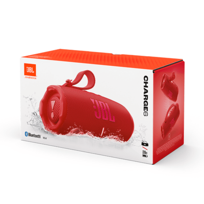 Parlante Bluetooth JBL Charge 6 Rojo - Bestmart