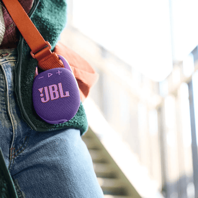 Parlante Bluetooth JBL Clip 5 - Negro con Naranjo - Bestmart