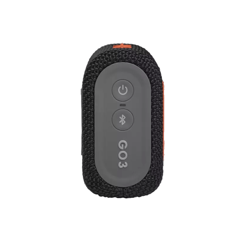 Parlante Bluetooth JBL GO 3 - Negro con Naranjo - Bestmart