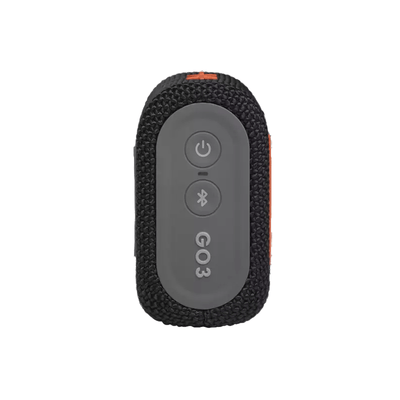 Parlante Bluetooth JBL GO 3 - Negro con Naranjo - Bestmart