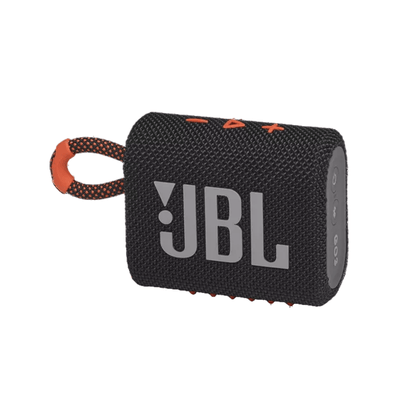 Parlante Bluetooth JBL GO 3 - Negro con Naranjo - Bestmart