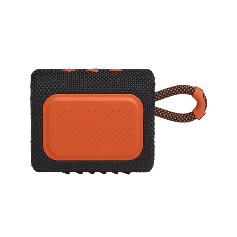 Parlante Bluetooth JBL GO 3 - Negro con Naranjo - Bestmart