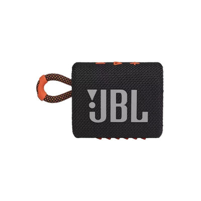 Parlante Bluetooth JBL GO 3 - Negro con Naranjo - Bestmart