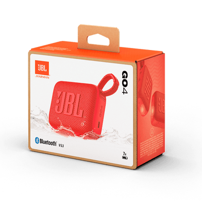 Parlante Bluetooth JBL GO 4 - Rojo - Bestmart