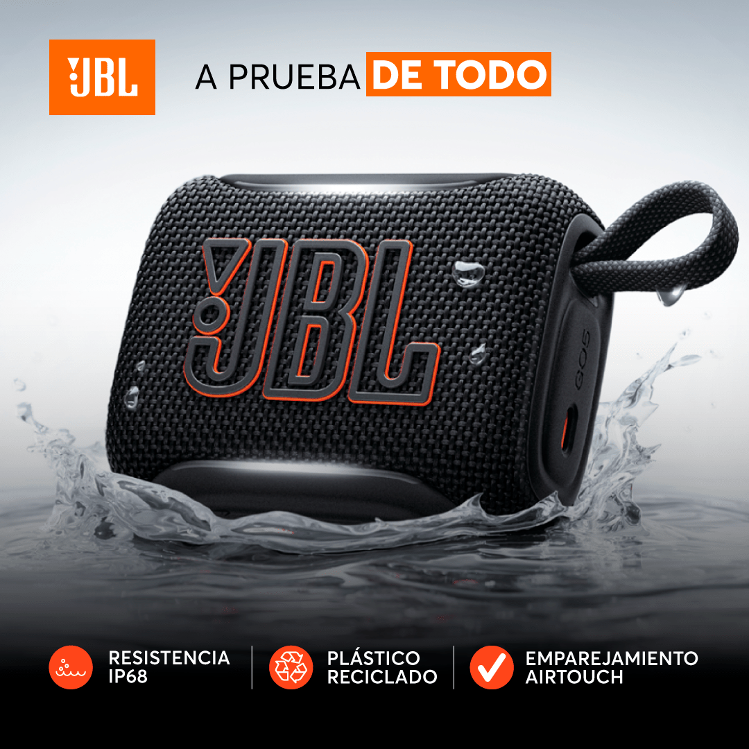 Parlante Bluetooth JBL Go 5 - Negro - Bestmart