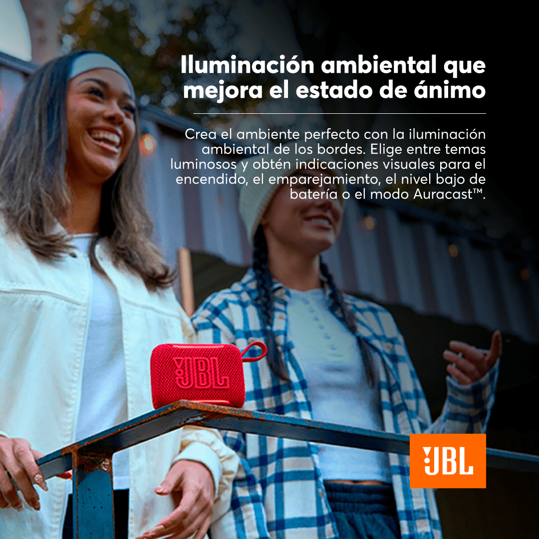 Parlante Bluetooth JBL Go 5 - Rojo - Bestmart