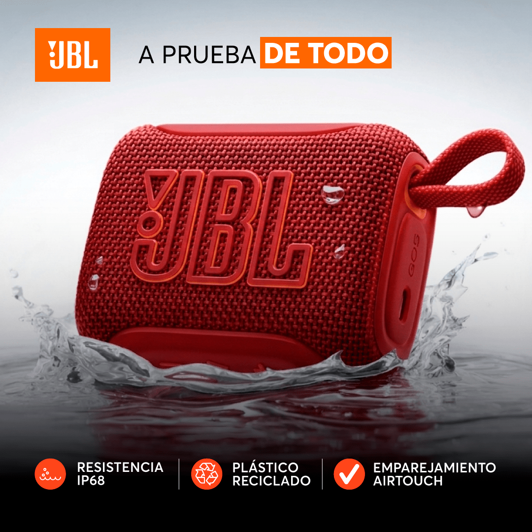 Parlante Bluetooth JBL Go 5 - Rojo - Bestmart