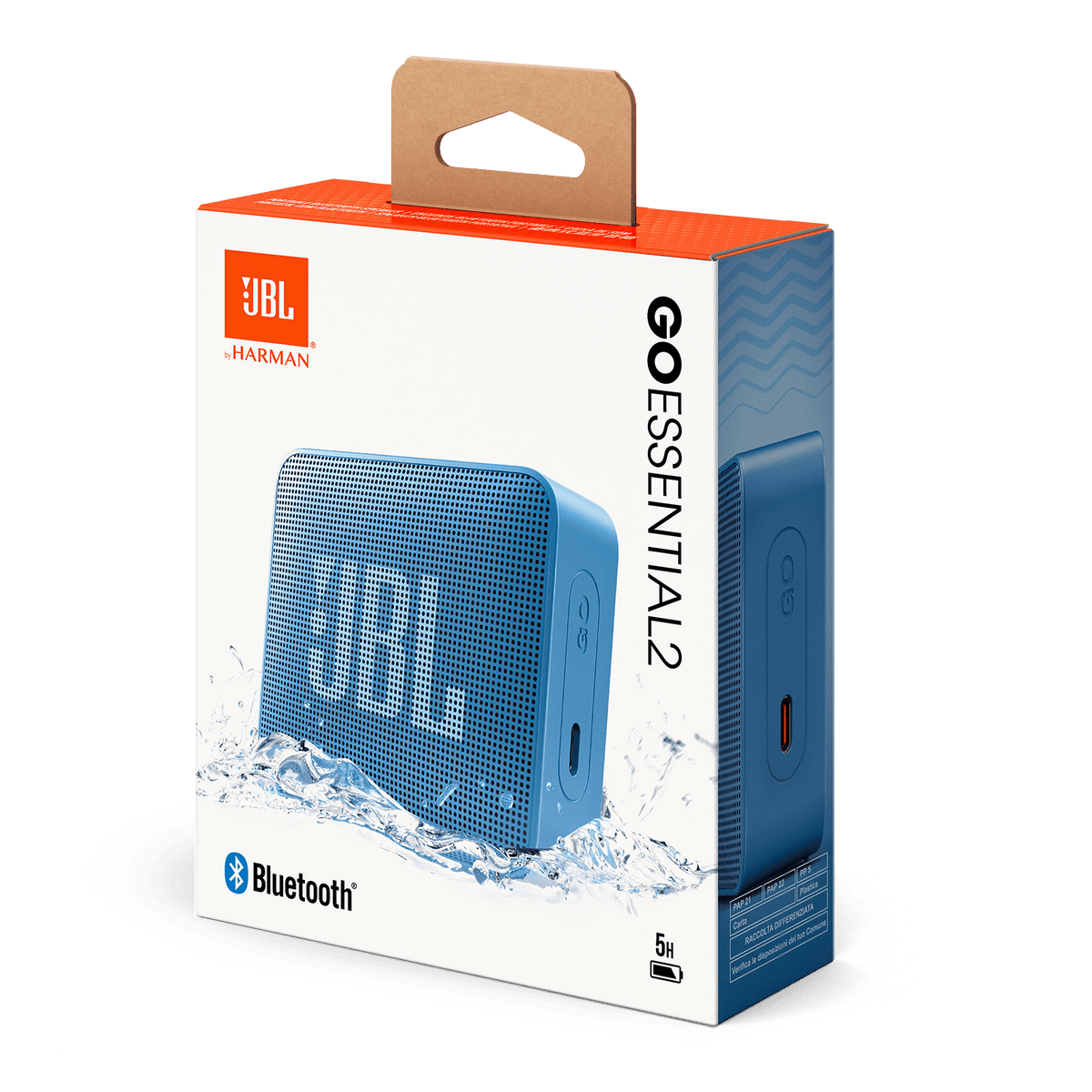 Parlante Bluetooth JBL Go Essential 2 Azul - Bestmart
