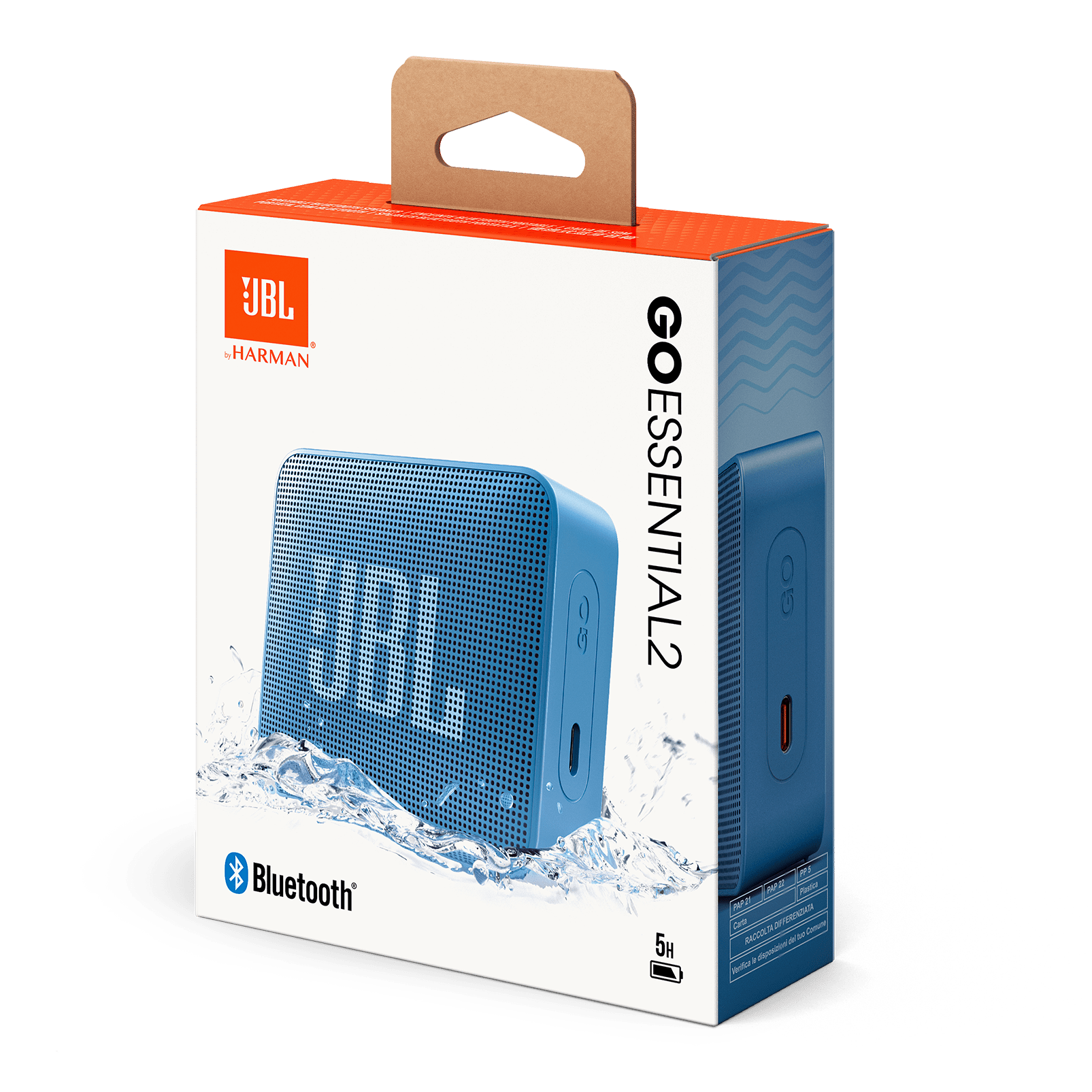 Parlante Bluetooth JBL Go Essential 2 Azul - Bestmart