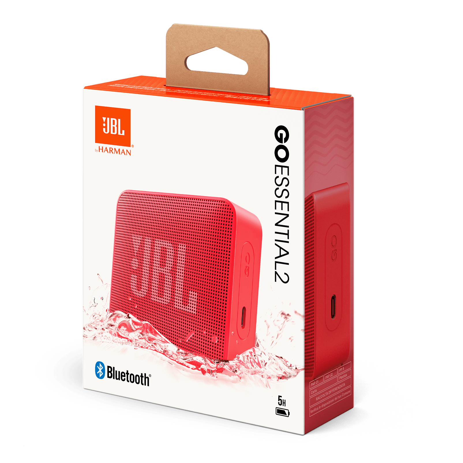 Parlante Bluetooth JBL Go Essential 2 Rojo - Bestmart