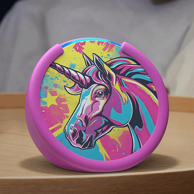 Parlante Inteligente Amazon Echo Pop Kids con Alexa Unicornio para Niños - Bestmart