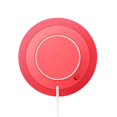 Parlante Inteligente Google Home Speaker con Gemini Rosado - Bestmart