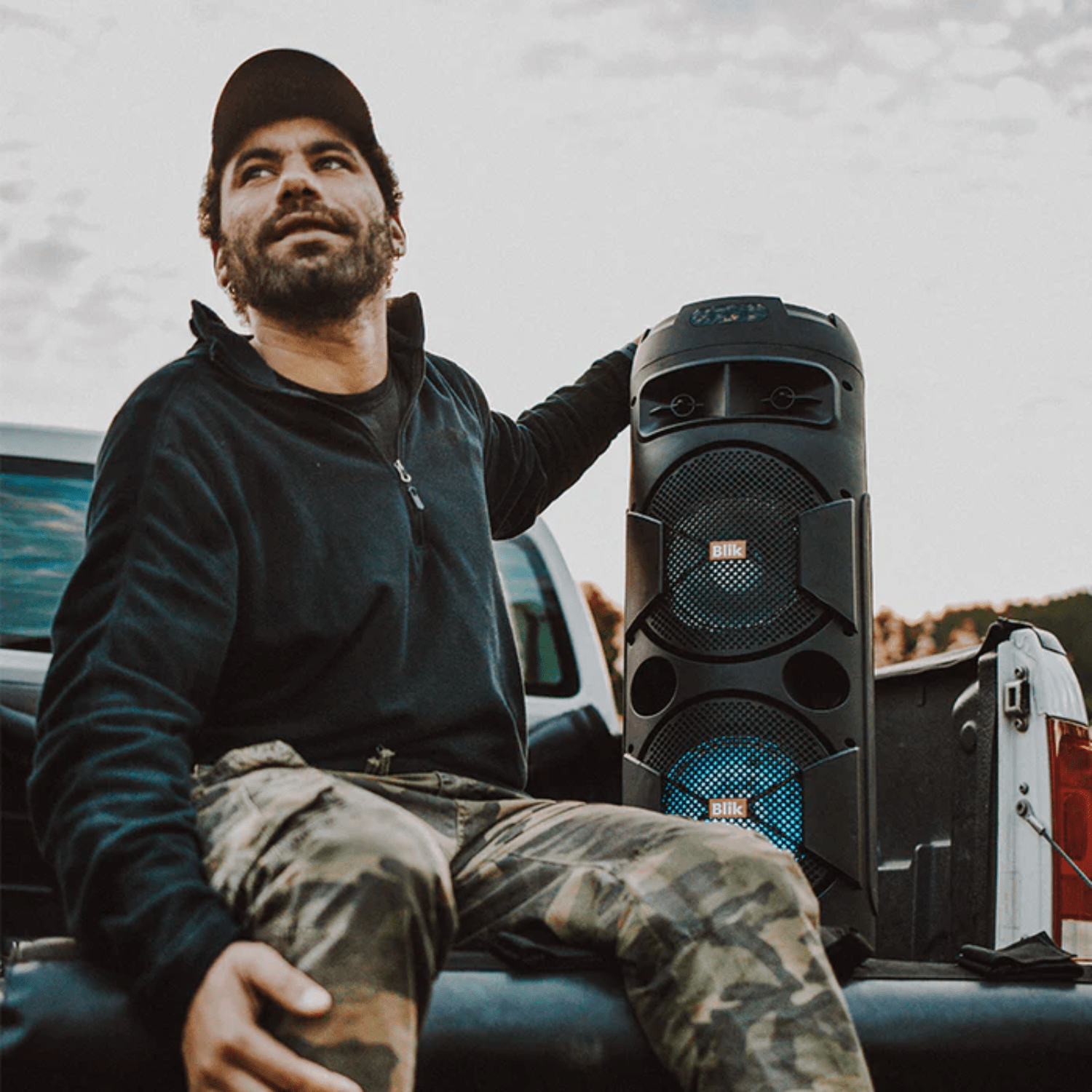 Parlante Karaoke Blik Screamer3 - Negro - Bestmart