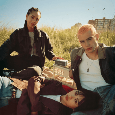 Parlante Marshall Bluetooth Portátil Emberton II - Blanco - Bestmart