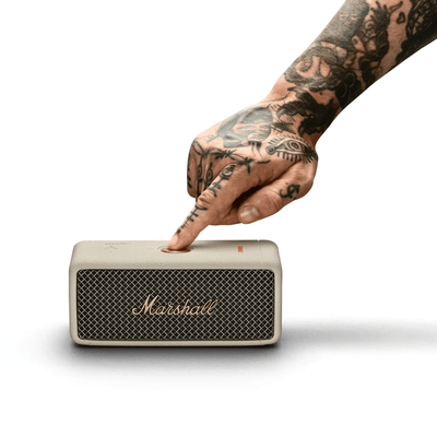 Parlante Marshall Bluetooth Portátil Emberton II - Blanco - Bestmart
