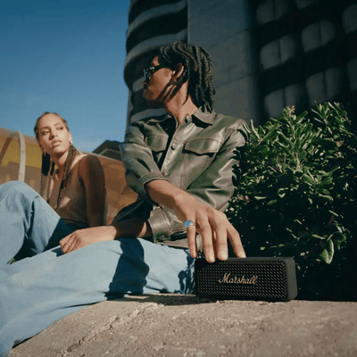 Parlante Marshall Bluetooth Portátil Emberton II - Negro - Bestmart