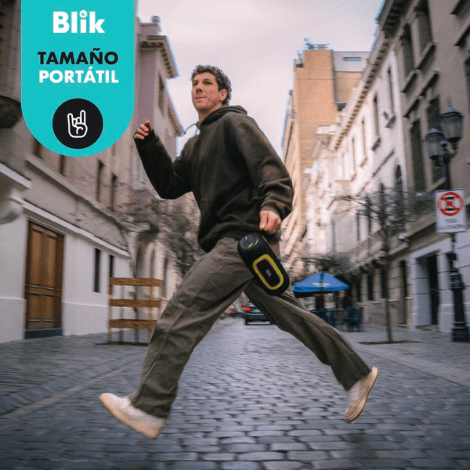 Parlante Portátil Bass Blik Hype - U3 - Bestmart