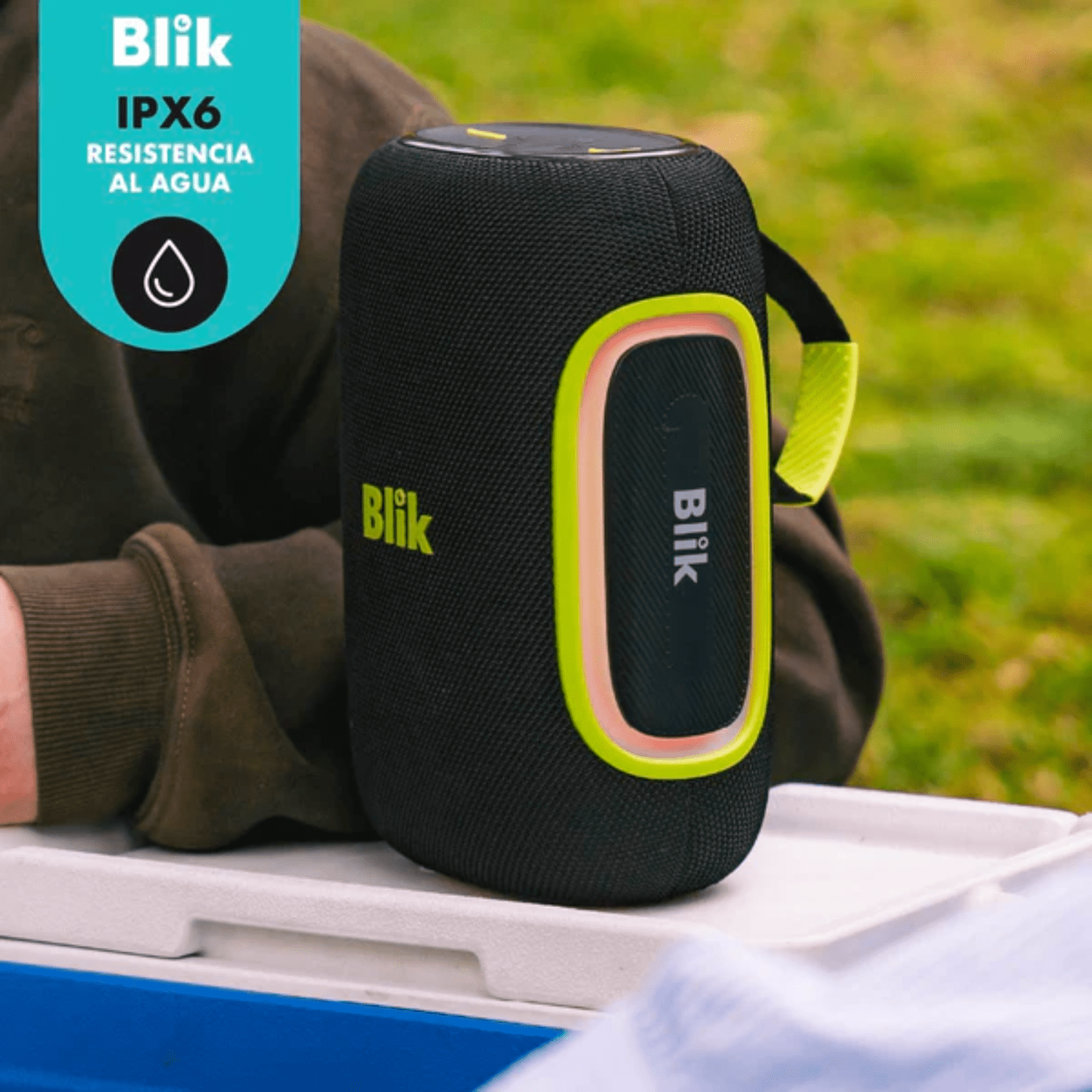 Parlante Portátil Bass Blik Hype - U3 - Bestmart