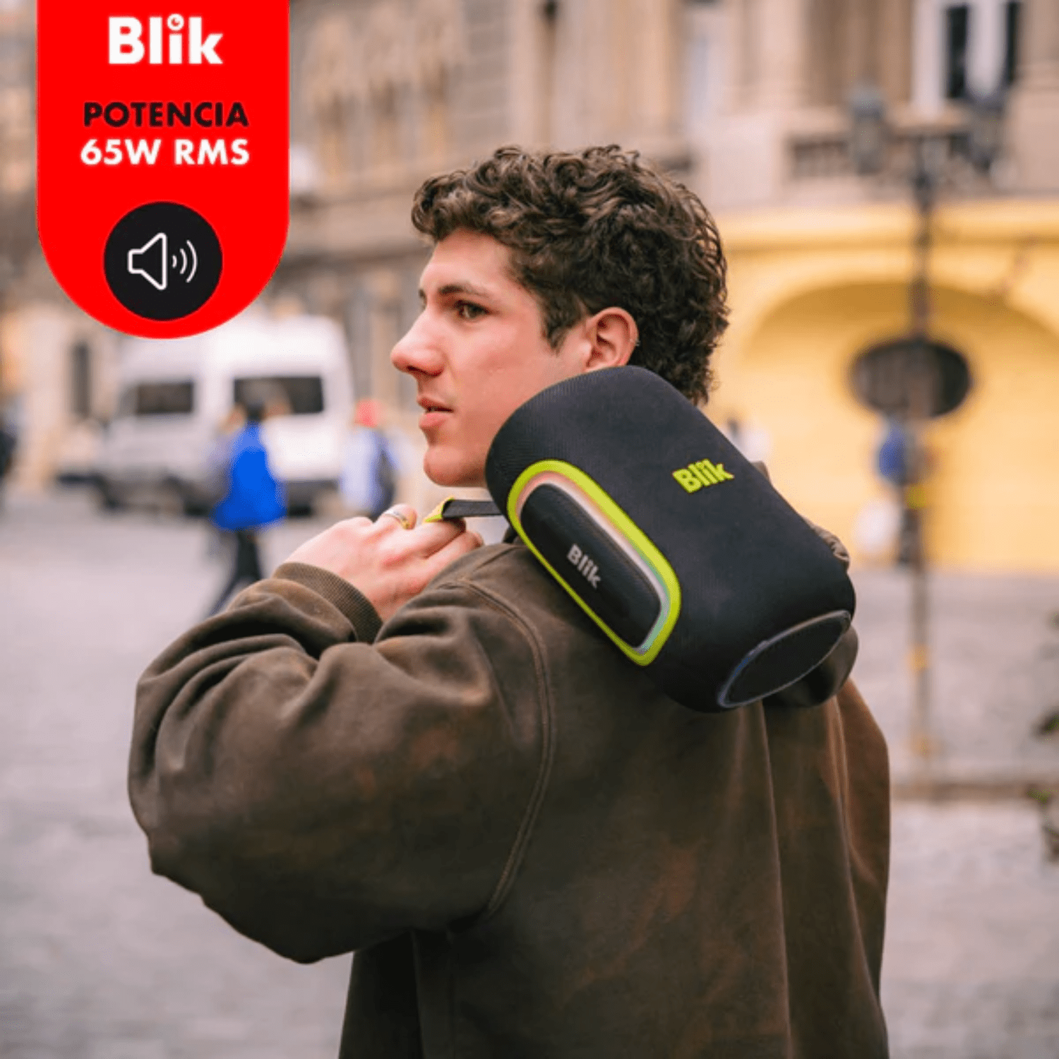 Parlante Portátil Bass Blik Hype - U3 - Bestmart