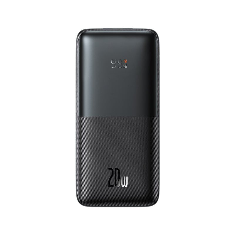 Power Bank Baseus Bipow Pro con Pantalla Digital Carga Rápida 10.000mAh 20W Negro