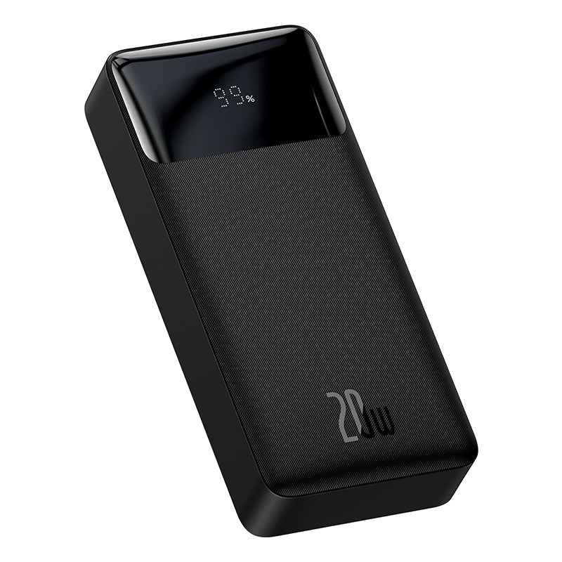 Power Bank Baseus Bipow Pro con Pantalla Digital - Carga Rápida 20.000mAh 20W - Negro - Bestmart