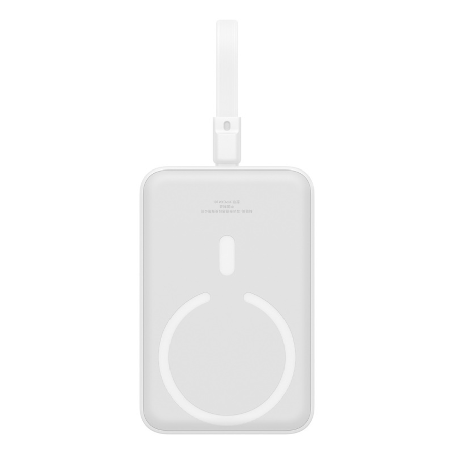 Power Bank Baseus Magnético Mini 10000mAh 20W MagSafe Edición Lightning Blanco - Bestmart