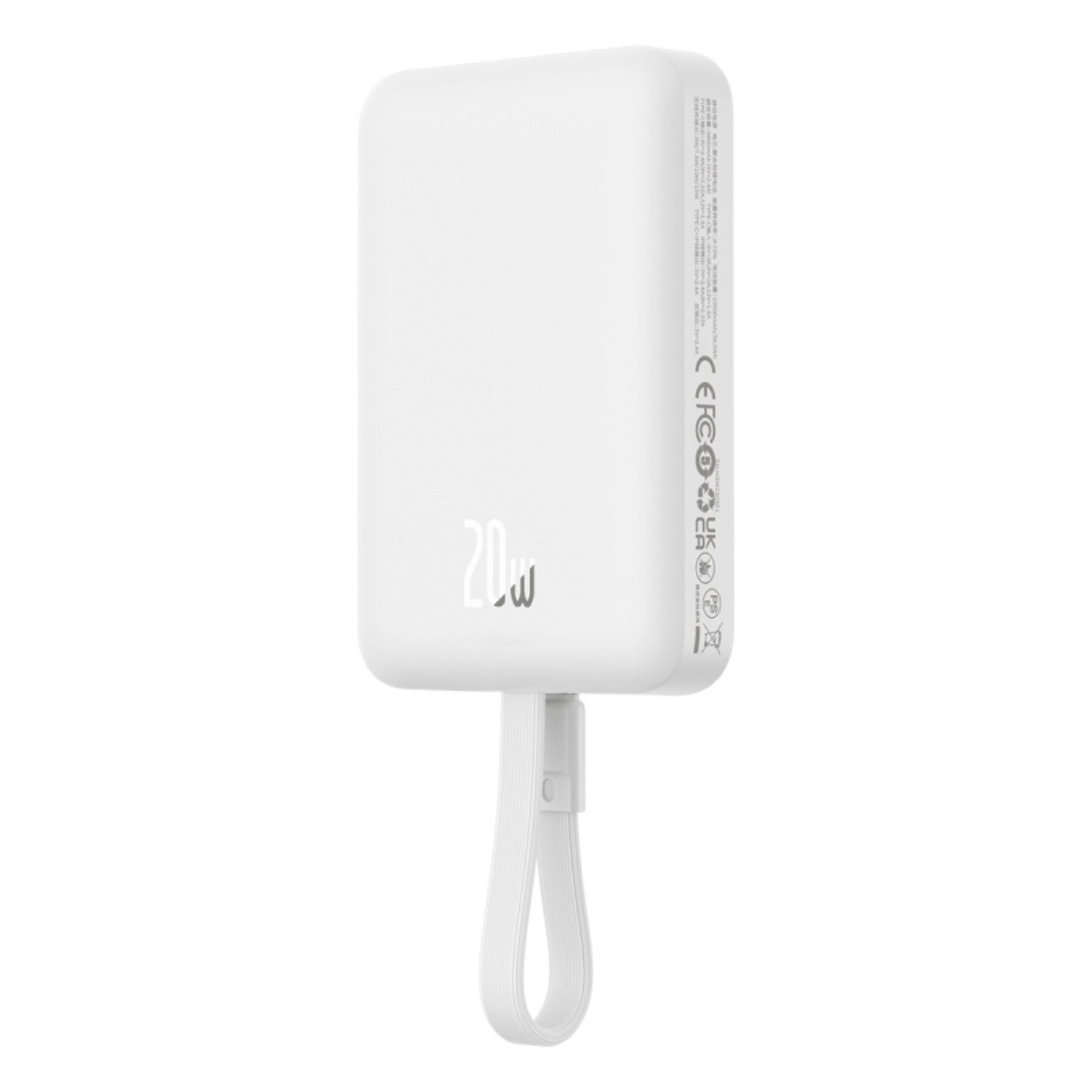 Power Bank Baseus Magnético Mini 10000mAh 20W MagSafe Edición Lightning Blanco - Bestmart