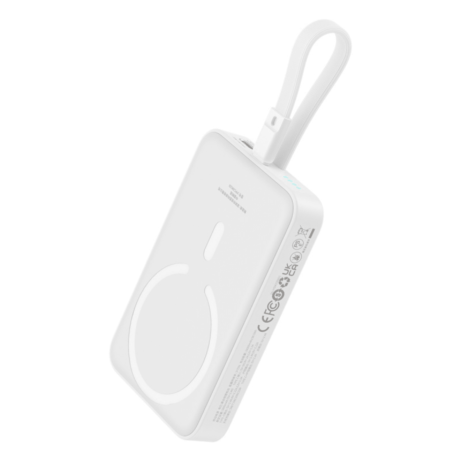 Power Bank Baseus Magnético Mini 10000mAh 20W MagSafe Edición Lightning Blanco (Open Box) - Bestmart