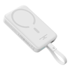 Power Bank Baseus Magnético Mini Carga Rápida Inalámbrica 30W 10000mAh Edición Tipo C Blanco - Bestmart