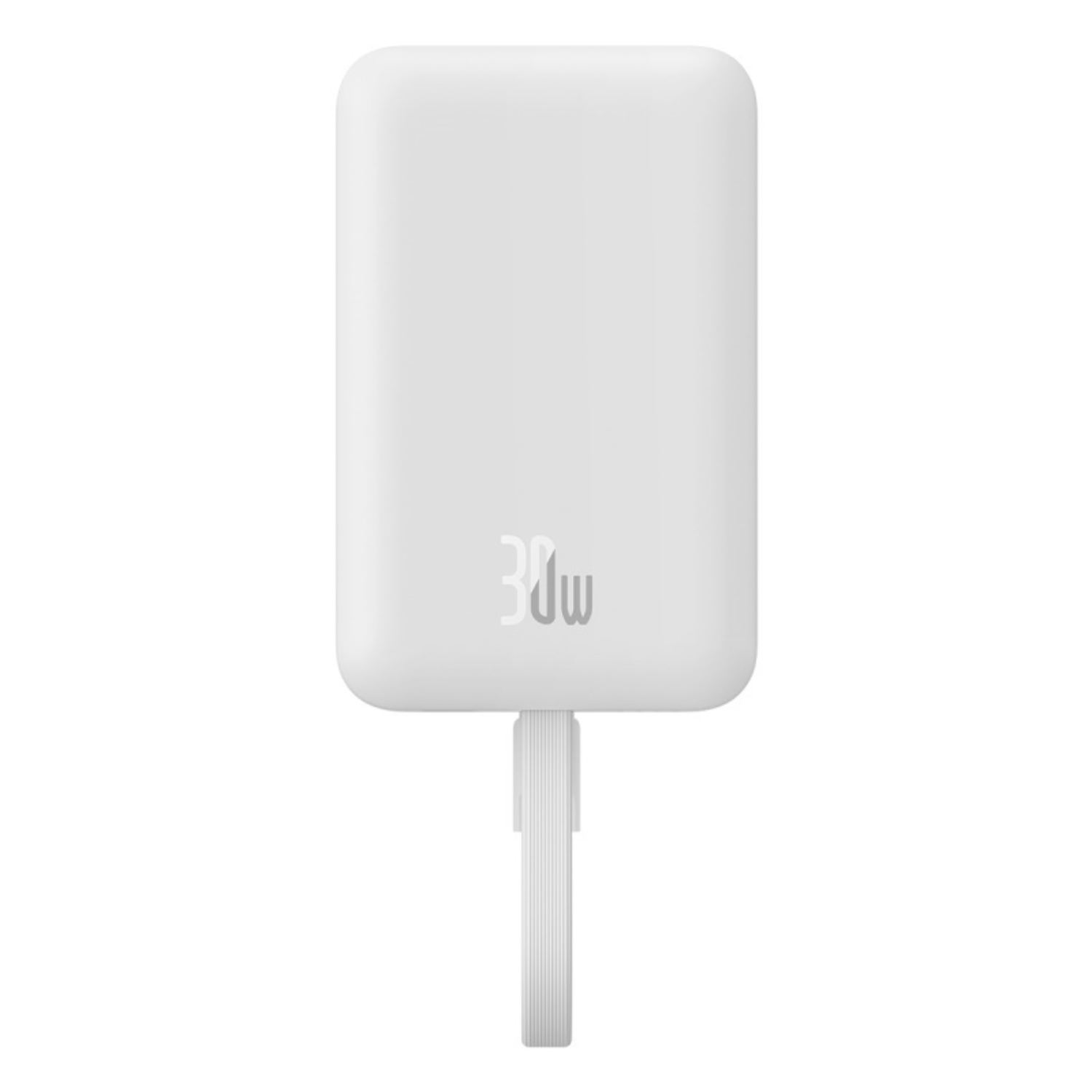 Power Bank Baseus Magnético Mini Carga Rápida Inalámbrica 30W 10000mAh Edición Tipo C Blanco - Bestmart