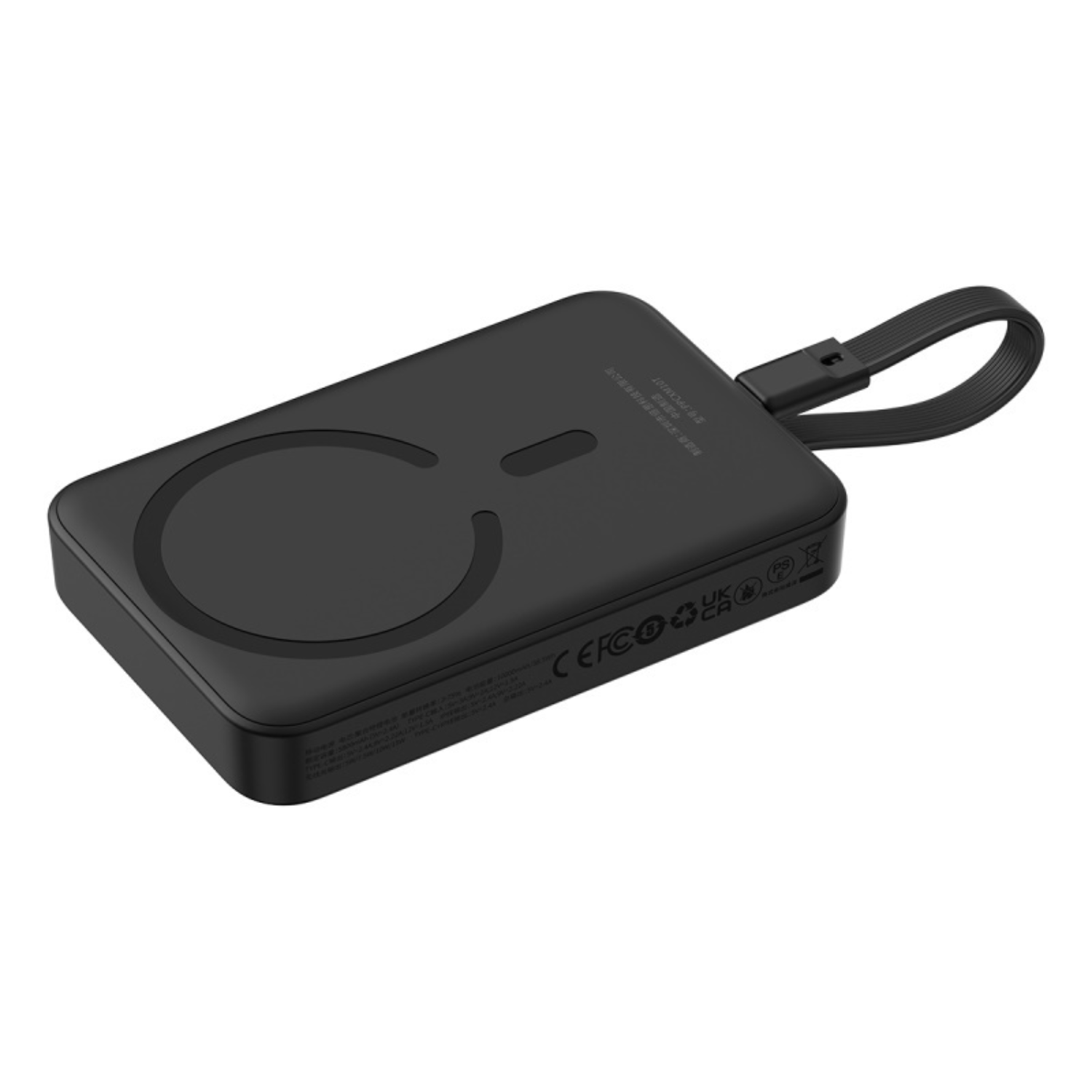 Power Bank Baseus Magnético Mini Carga Rápida Inalámbrica 30W 10000mAh Edición Tipo C Negro - Bestmart