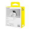 Power Bank Baseus MagPro 5000mAh Carga Rápida Inalámbrica PD 20W Con Soporte Magnético Blanco - Bestmart