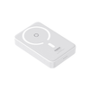 Power Bank Baseus MagPro 5000mAh Carga Rápida Inalámbrica PD 20W Con Soporte Magnético Blanco - Bestmart