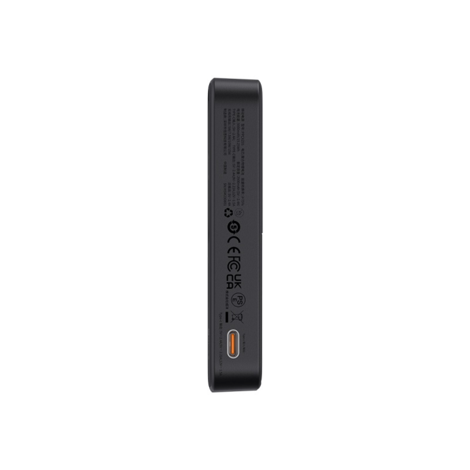 Power Bank Baseus MagPro 5000mAh Carga Rápida Inalámbrica PD 20W Con Soporte Magnético Negro - Bestmart