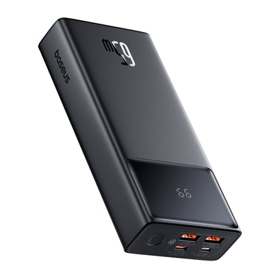 Power Bank Baseus Star-Lord compatible con Macbook Tablet - Carga Rápida 20.000mAh 65W - Negro (Open Box) - Bestmart