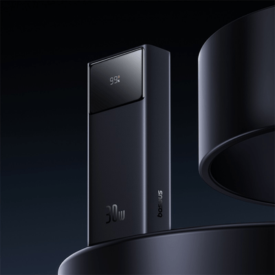 Power Bank Baseus Star - Lord con Pantalla Digital - Carga Rápida 20.000mAh 30W - Negro - Bestmart