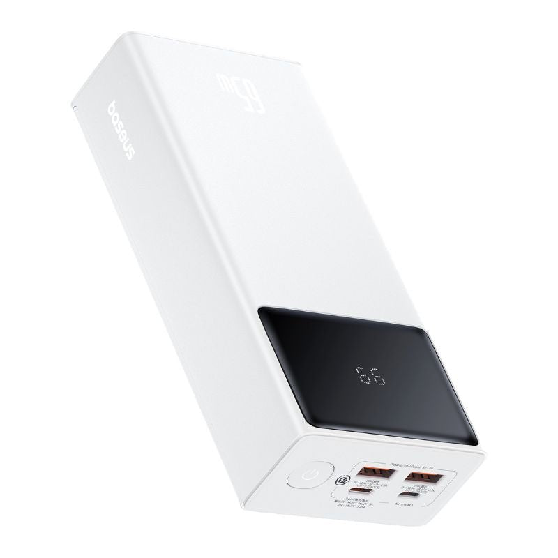 Power Bank Baseus Star - Lord Digital 30000mAh 65W Blanco - Bestmart