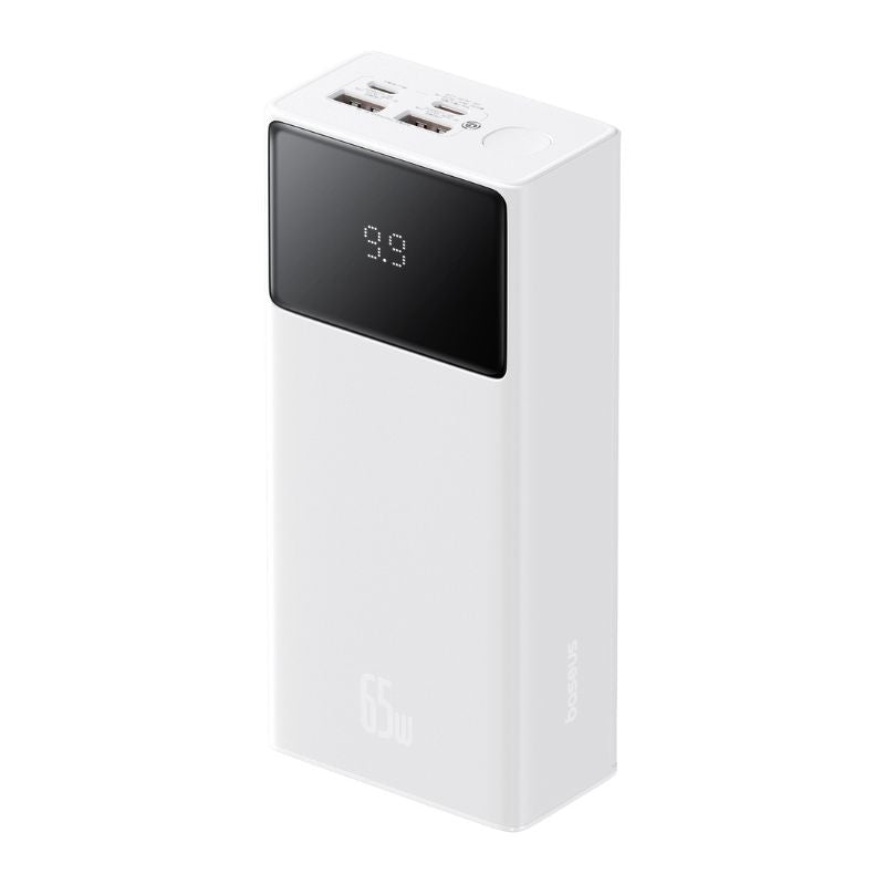 Power Bank Baseus Star - Lord Digital 30000mAh 65W Blanco - Bestmart