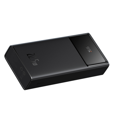 Power Bank Baseus Star Lord Pantalla Digital Carga Rápida 30000mAh 22.5W Con Cable USB a Tipo C Negro - Bestmart