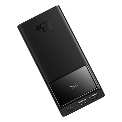 Power Bank Baseus Star Lord Pantalla Digital Carga Rápida 30000mAh 22.5W Con Cable USB a Tipo C Negro - Bestmart