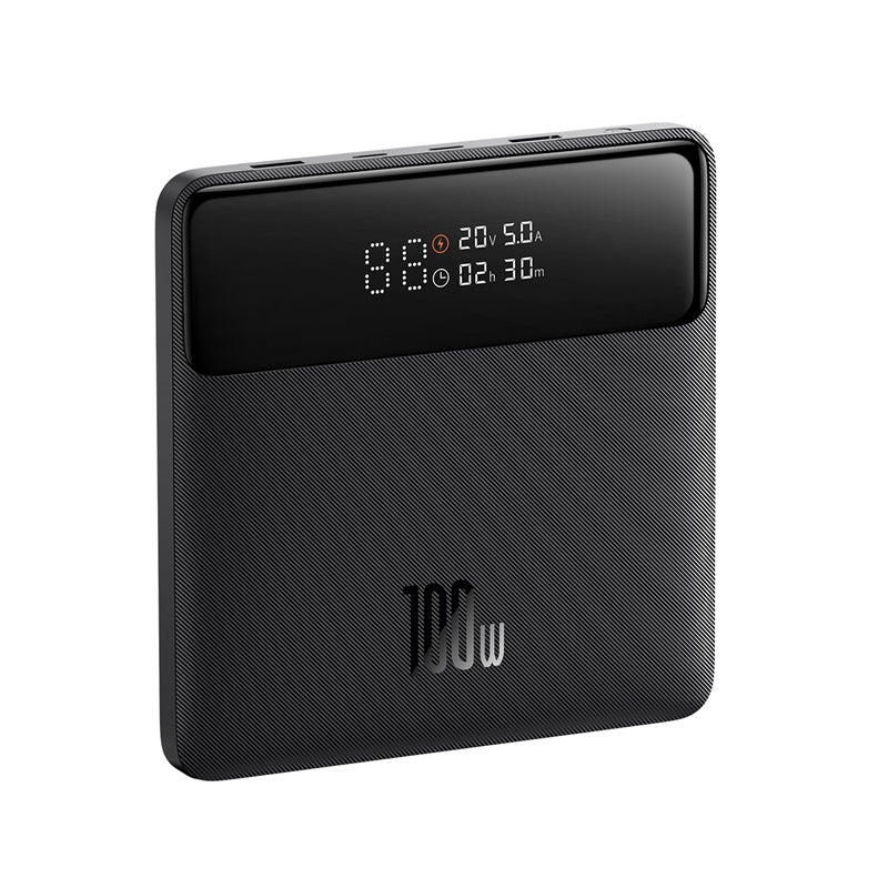 Power Bank para laptop Baseus Blade HD 100W 20000mAh Con Cable USB - C a USB - C - Negro - Bestmart